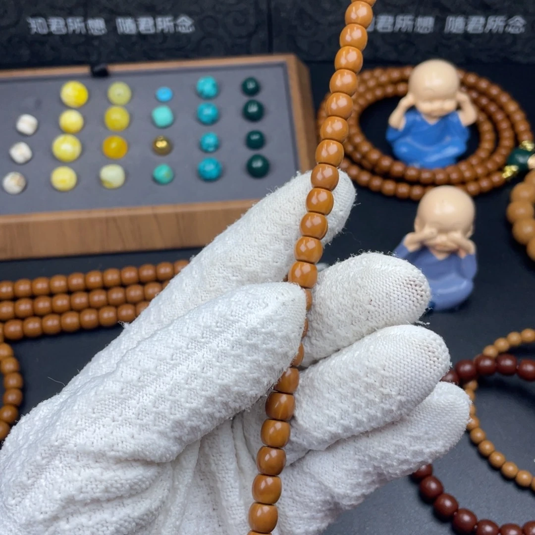 ꧁***꧂猴头核桃手串8.2直切S