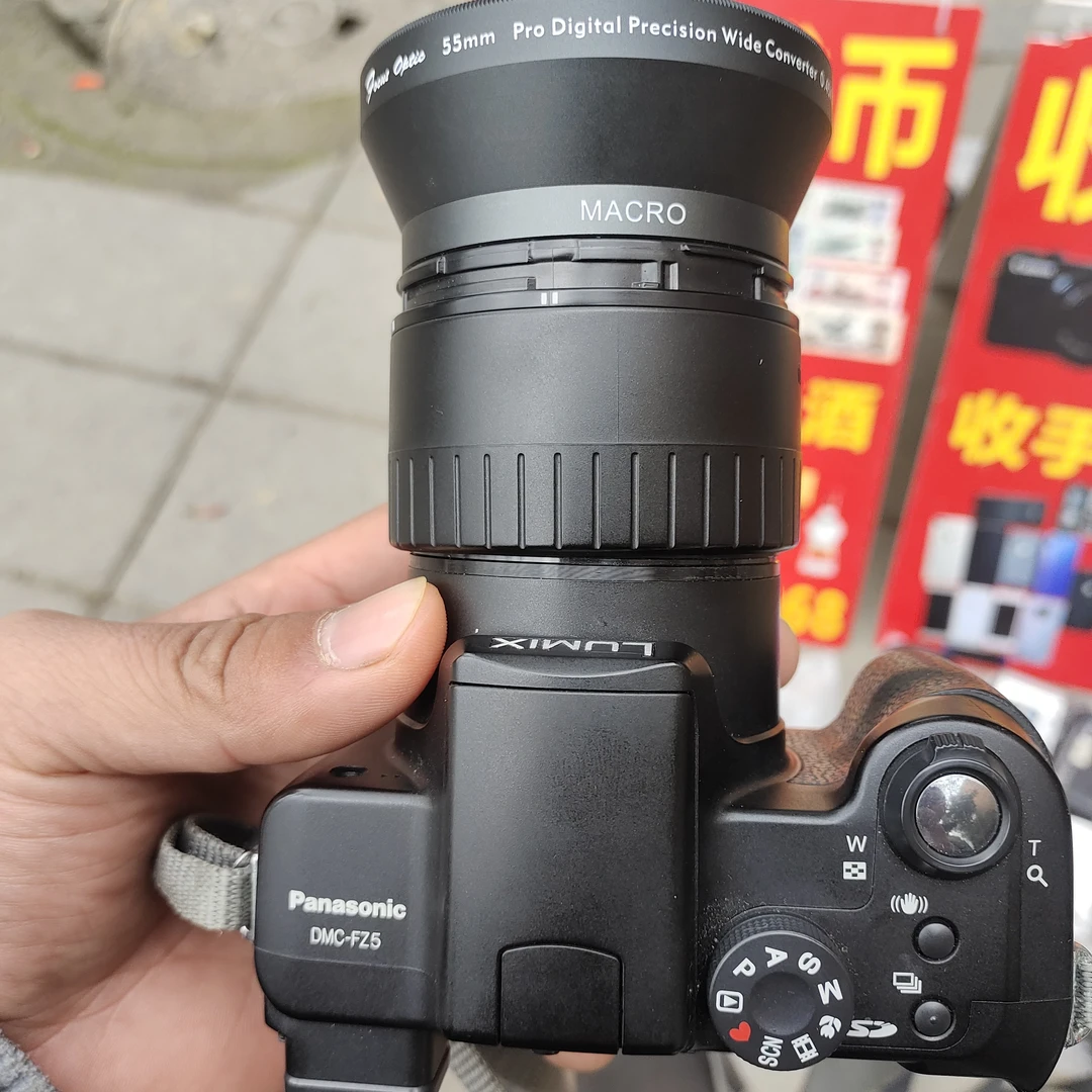 9新 Panasonic/松下 松下数码相机dmc-fz5，全好，配件有卡和电池