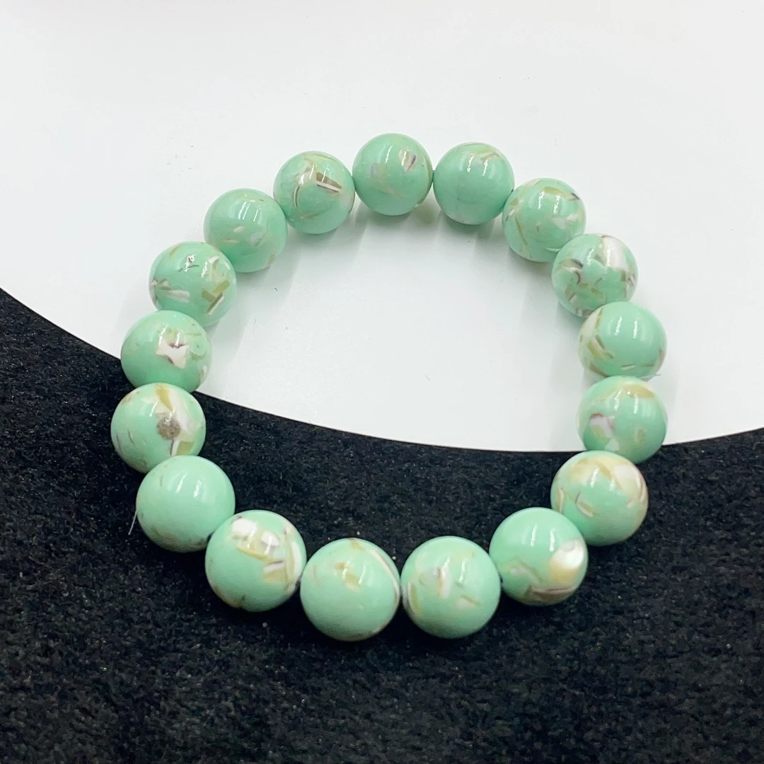 手链 3787   浅绿色珠珠手串多样性发货