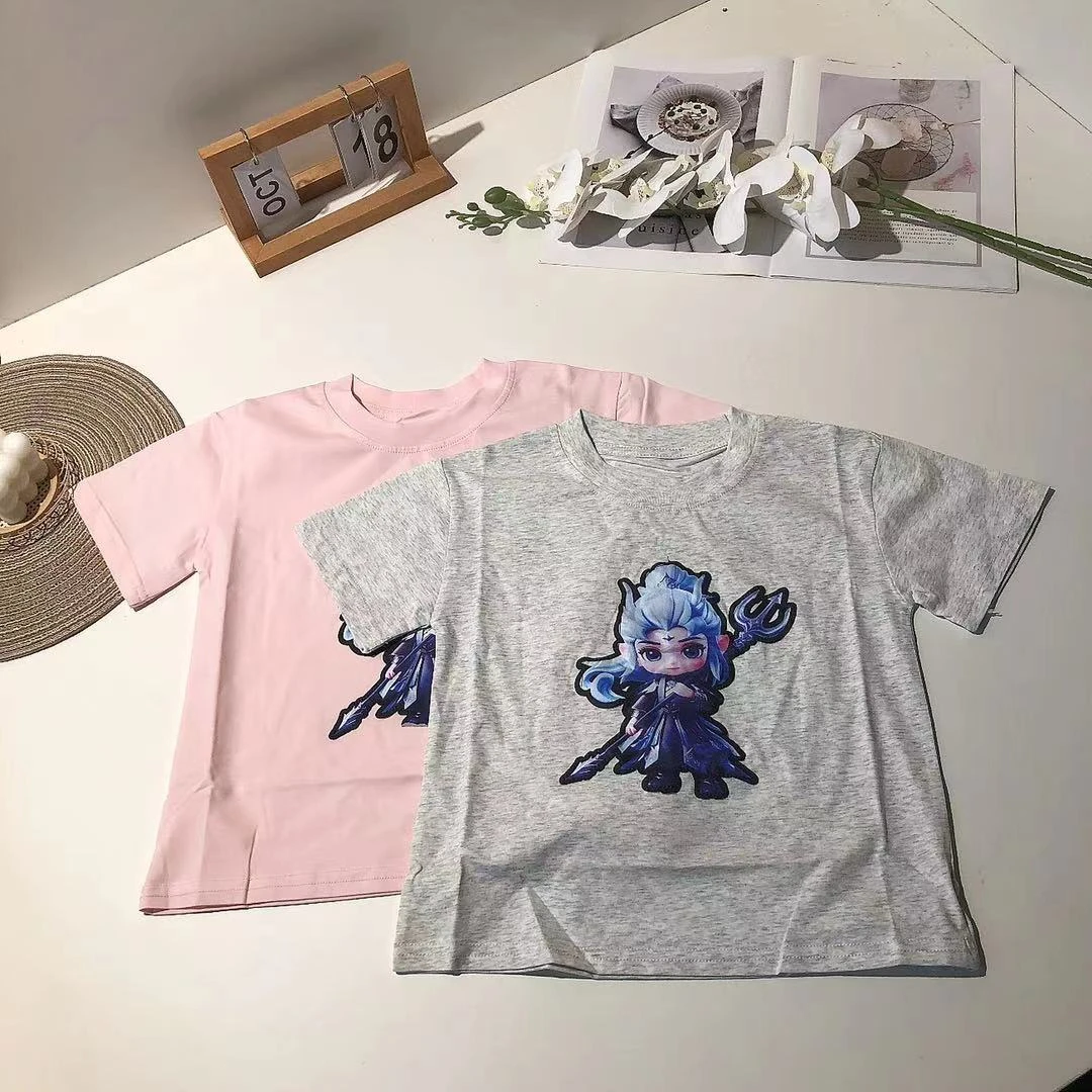 C186靓衣儿童夏季短袖T恤小龙款