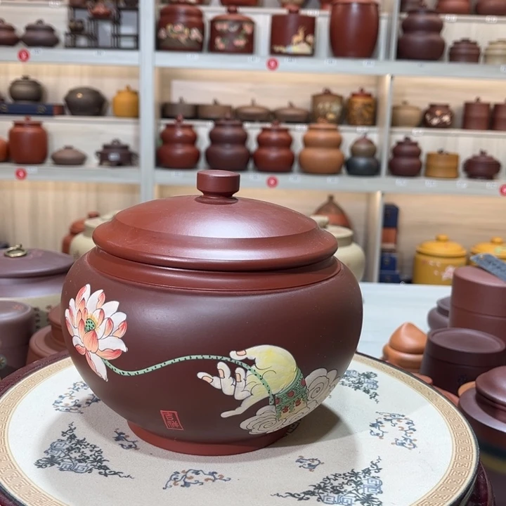 紫砂茶叶罐茶叶罐
