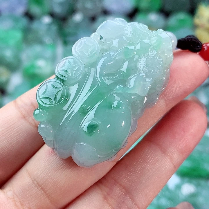颈饰未镶嵌翡翠翡翠