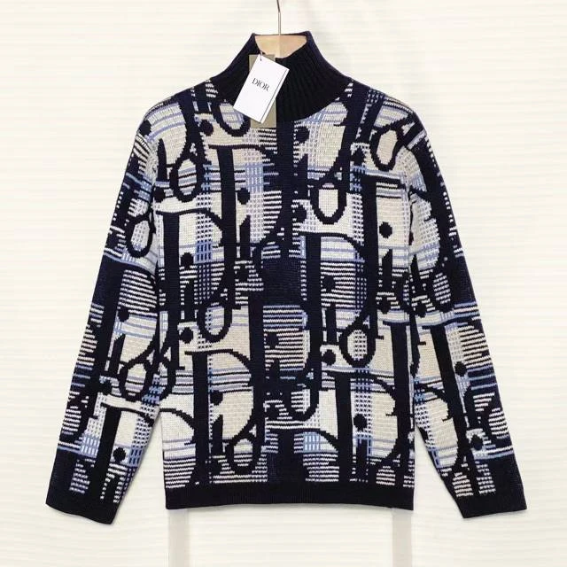 99新 DIOR/迪奥 百搭 时尚 LOGO 毛衣/XS码/XG-Y23227
