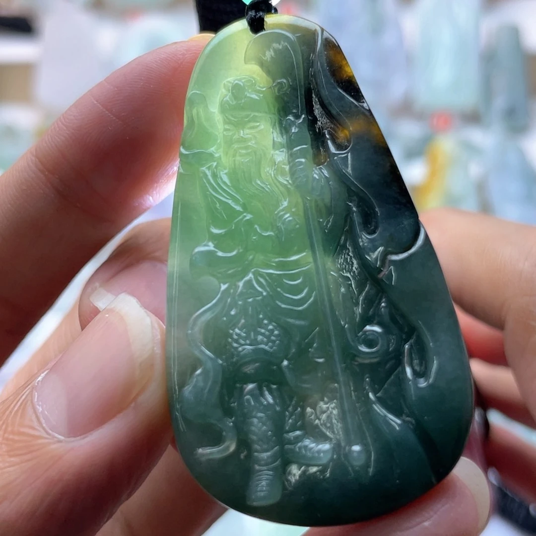 【闪购商品】颈饰未镶嵌翡翠关公