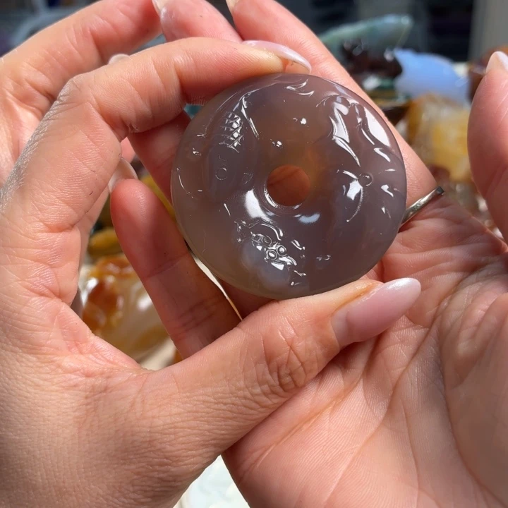 未镶嵌吊坠(不含链)玛瑙/玉髓