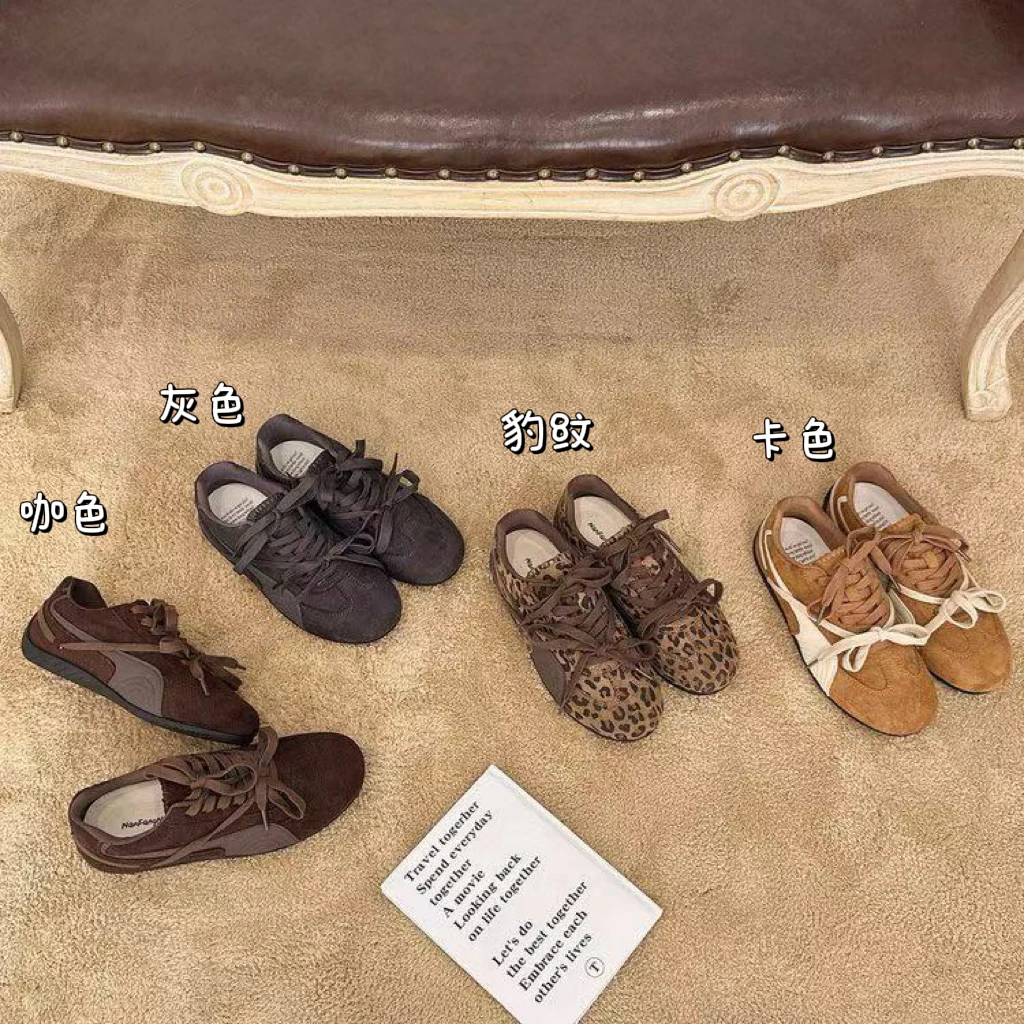 AWY（9HFk777#）「」双鞋带绒面德训休闲鞋12-26