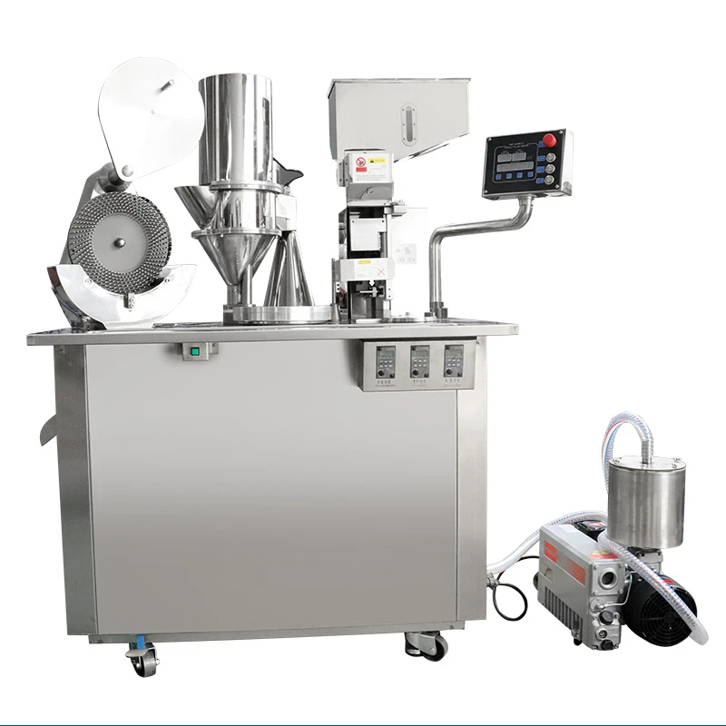 老乐药机CAP-100半自动胶囊机胶囊填充机粉剂颗粒胶囊灌装机