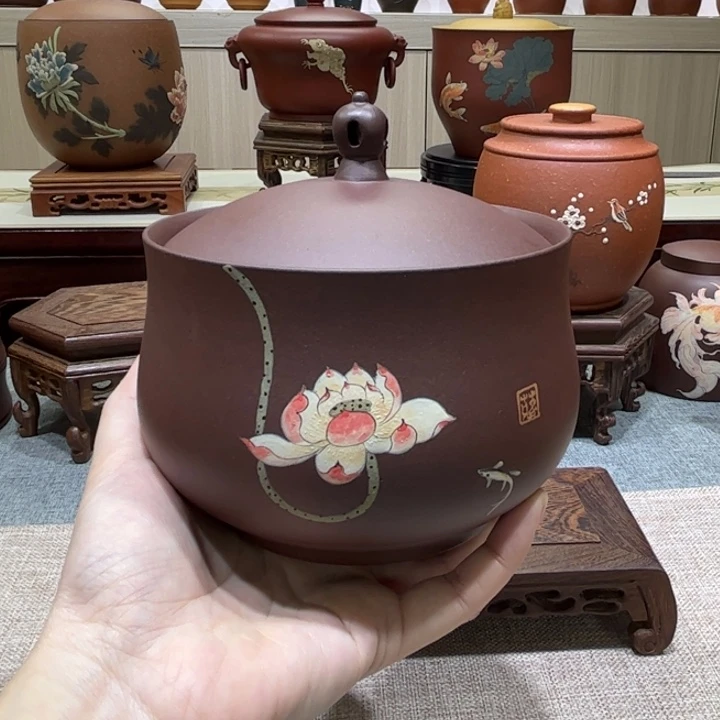紫砂茶叶罐茶叶罐