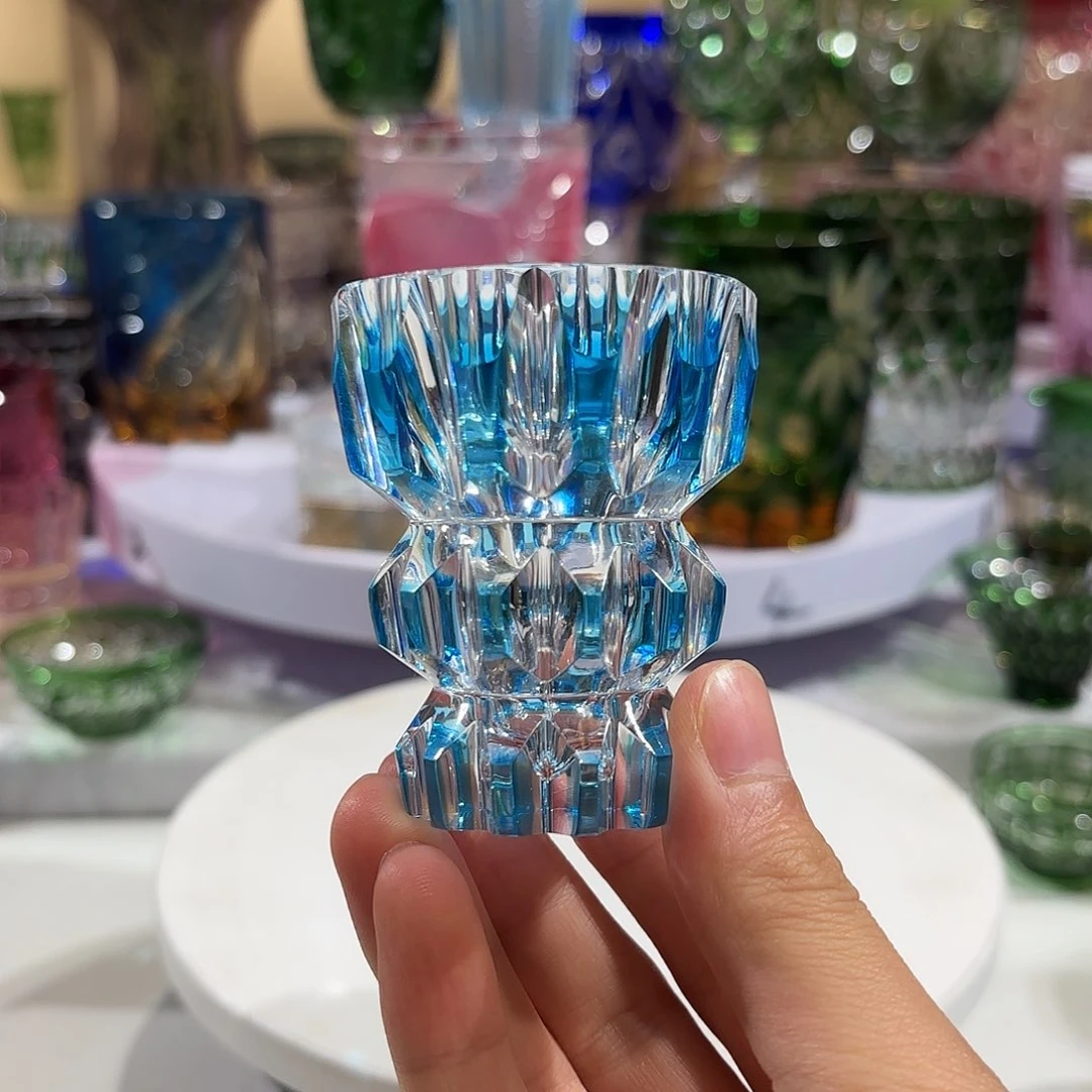 平底款水晶玻璃C*C水晶杯清仓福利源头工厂直发