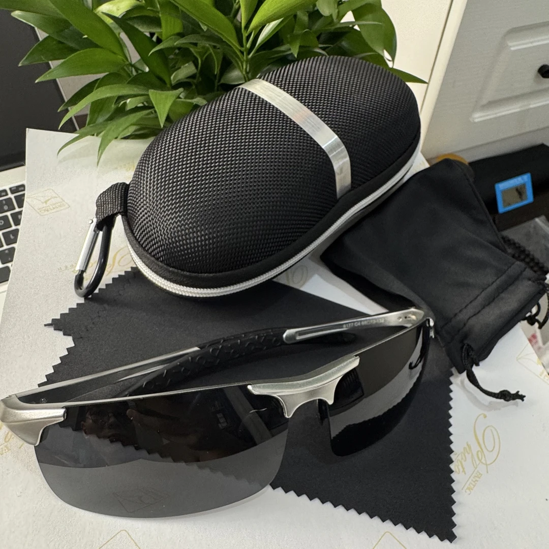 男士日夜两用偏光变色太阳镜驾驶钓鱼适用潮流款式