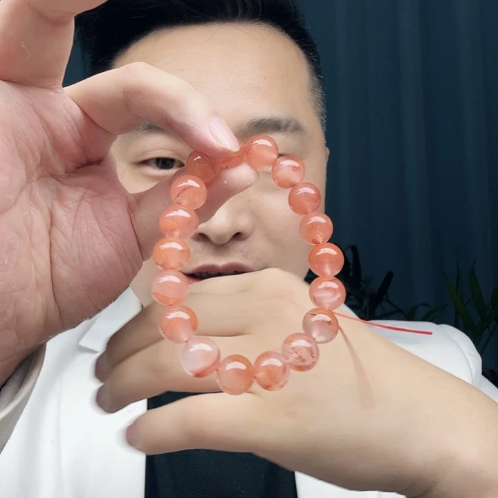 手链未镶嵌南红玛瑙手串