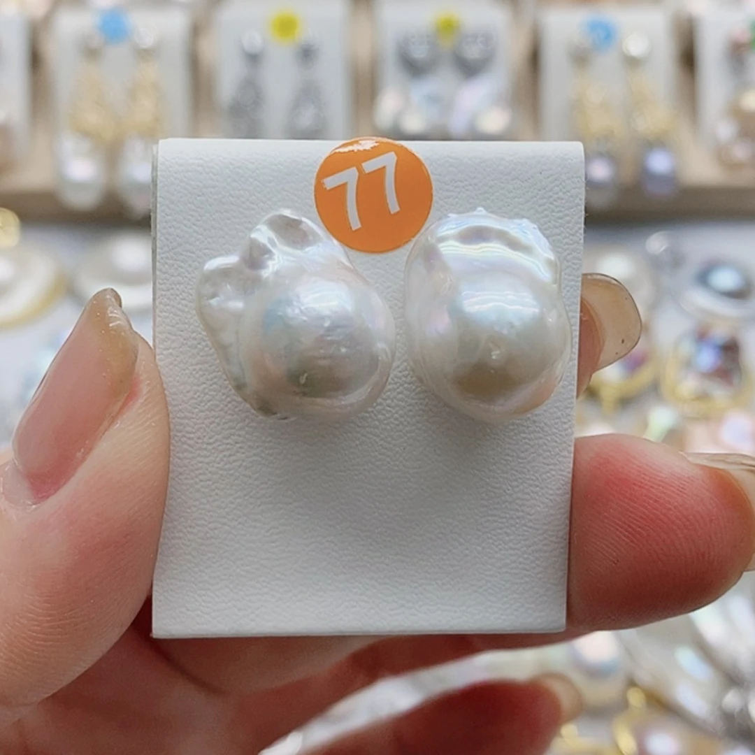 【闪购商品】淡水珍珠耳饰银S925镶嵌