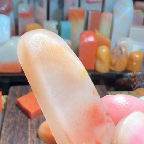 寿山石印石老挝石印石印章