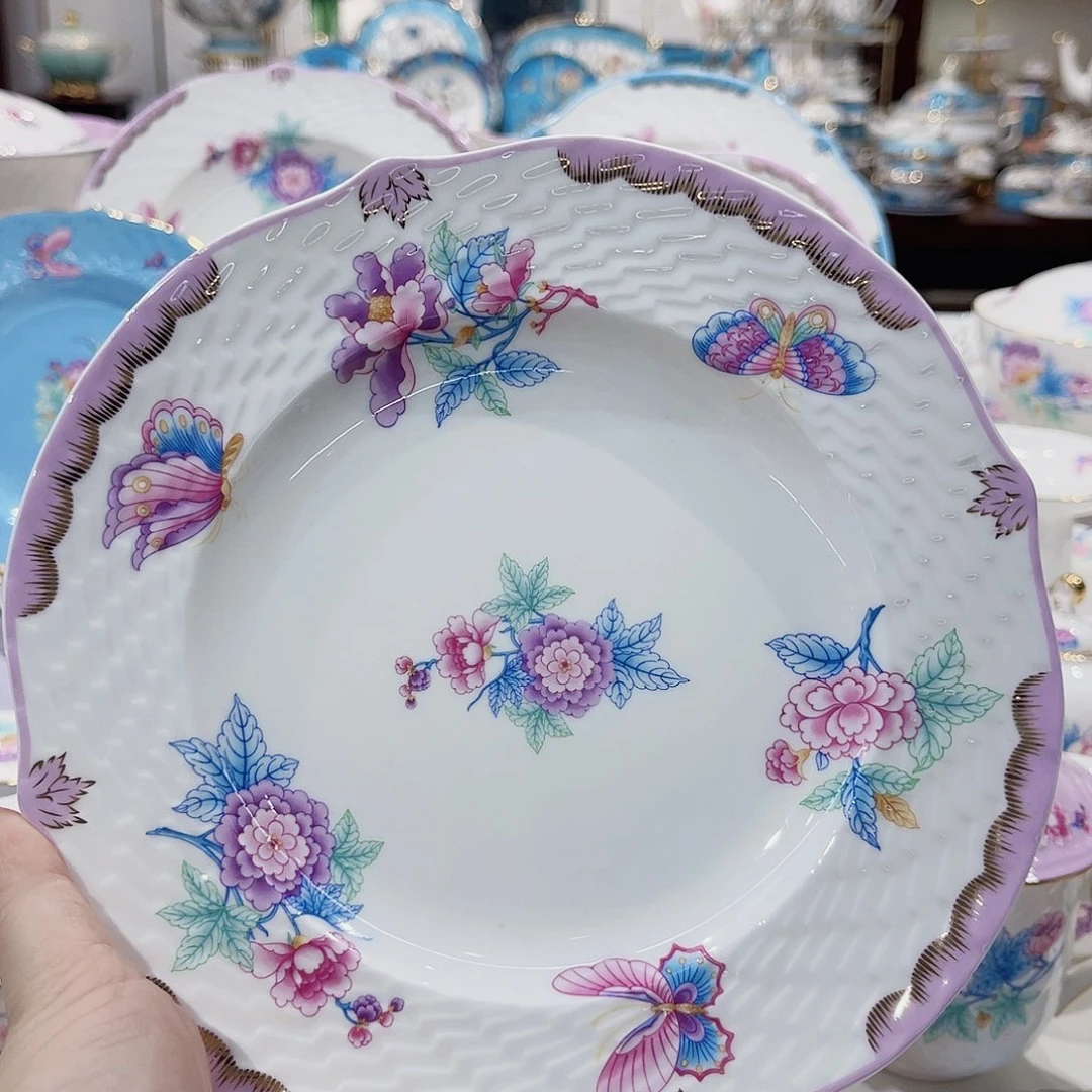 36%以上骨粉骨瓷8寸平盘