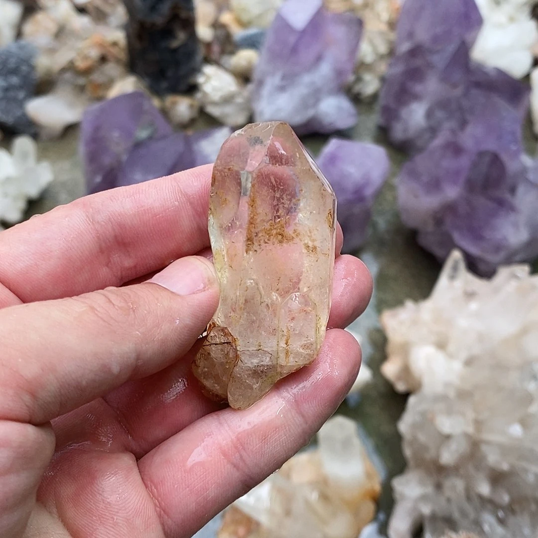 水晶珠宝半成品未镶嵌