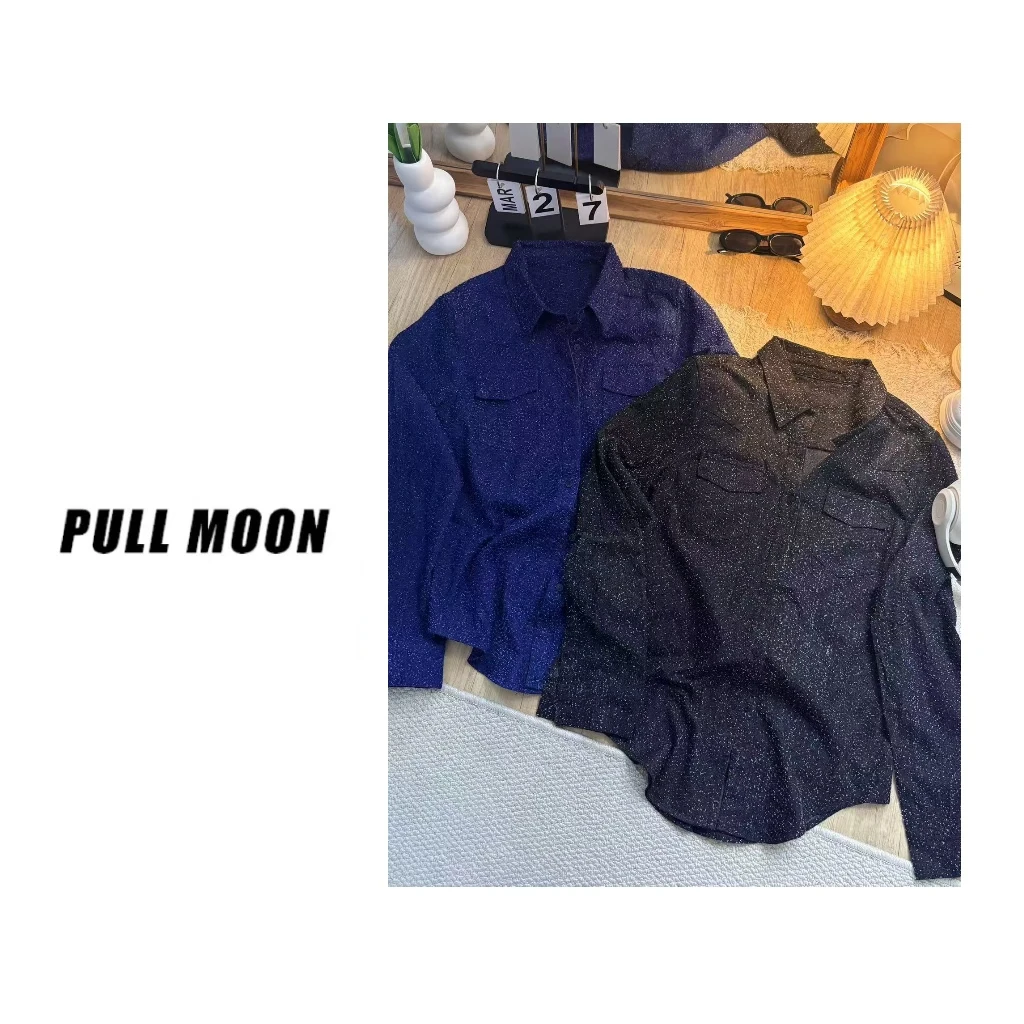 536/110 CF 秋季新款复古设计感宽松显瘦衬衫Z