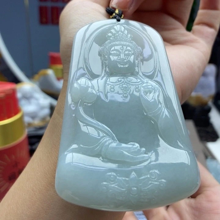 翡翠未镶嵌颈饰吊坠3