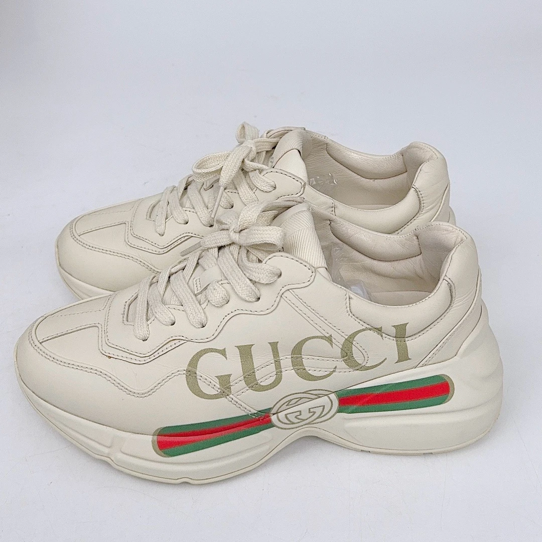 99新 GUCCI/古驰 37.5码/Gucci/古驰 腰带老爹鞋/98新/jm07597