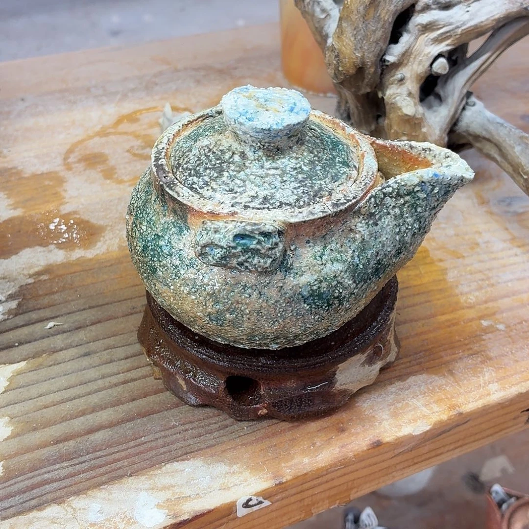 陶园柴烧，精品高货0894瑕