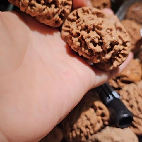 吊坠文玩核桃50龙鼎管帽