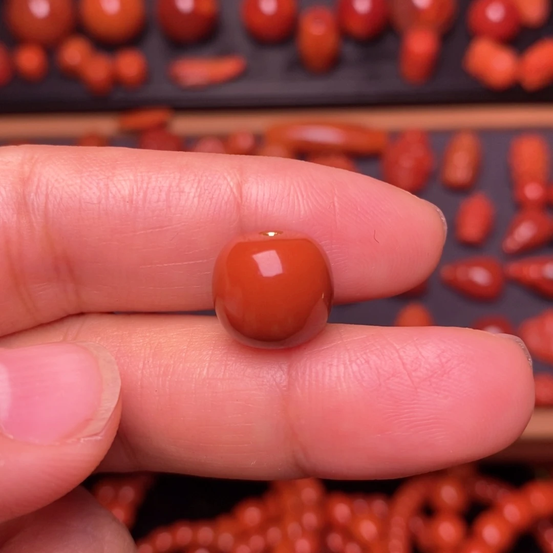 南红玛瑙配饰未镶嵌鬼**钟配饰