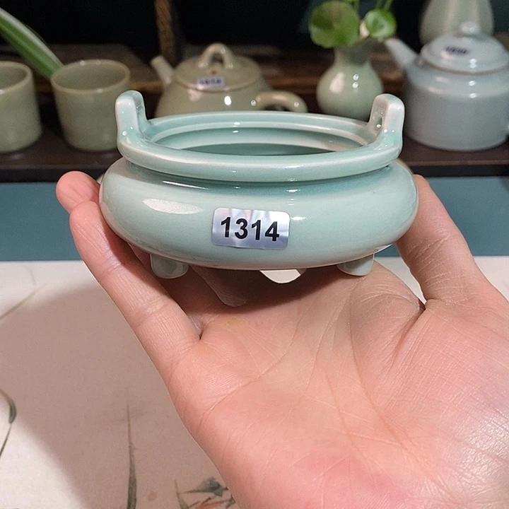 汝瓷1314 青鸾汝瓷汝州发货