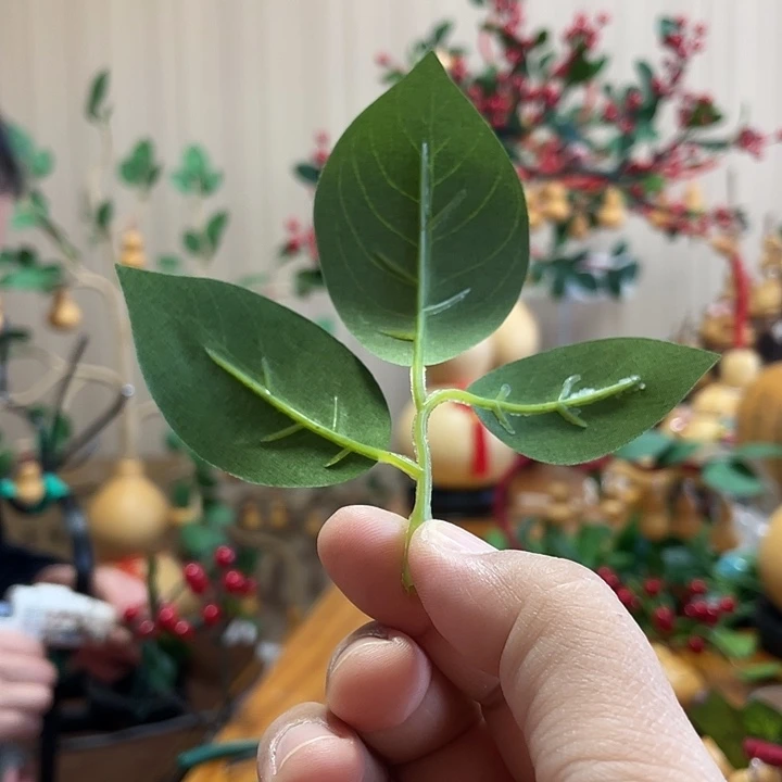 老***谷有机玻璃葫芦树葫芦娃摆件