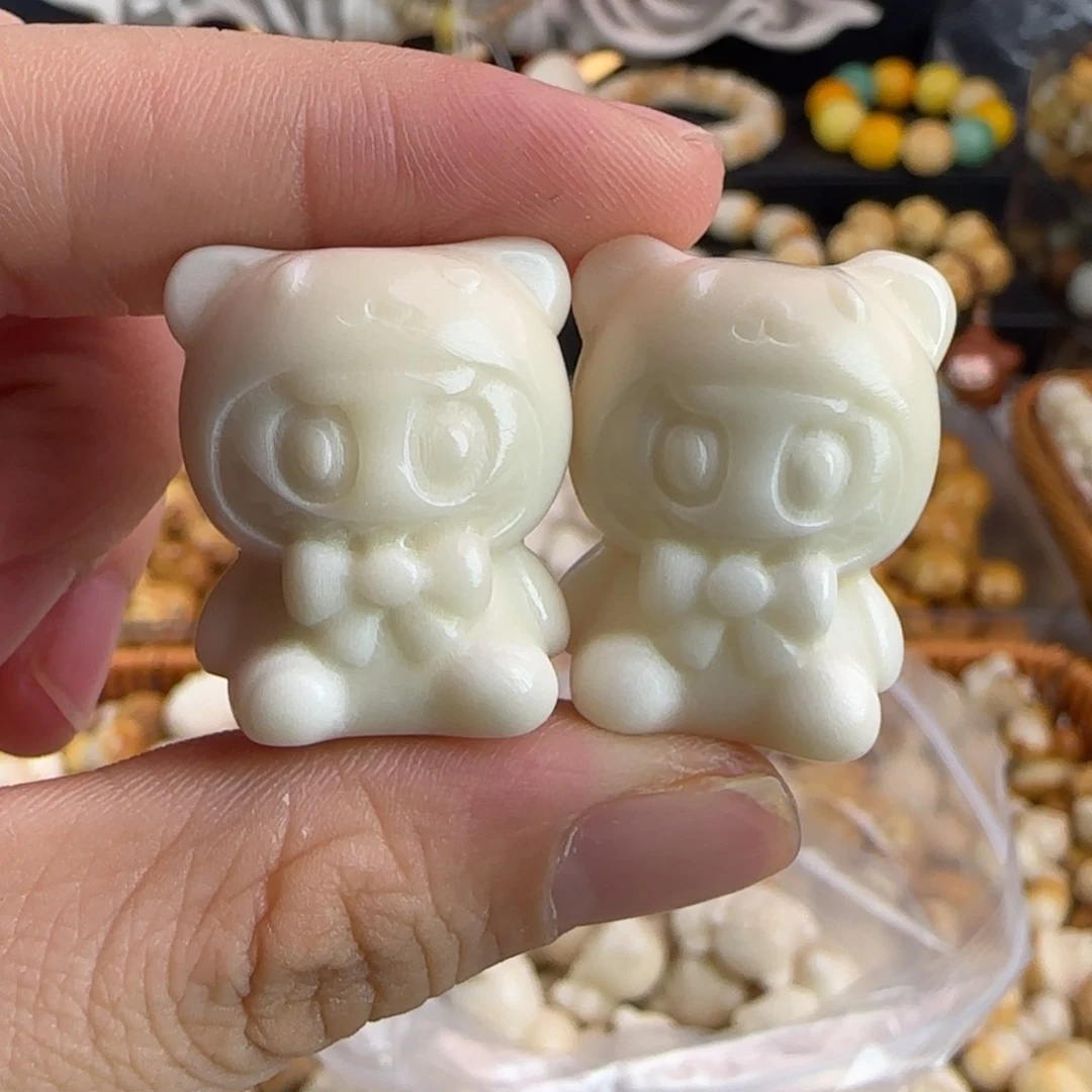 菩提根/象牙果吊坠全品牙果卡27小熊拉布布10颗