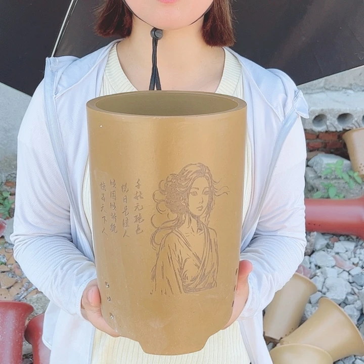 紫砂花盆宜兴紫砂精品花盆