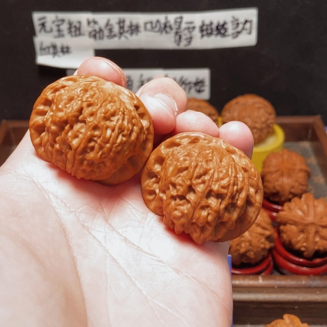 吊坠文玩核桃血麒麟41尺12