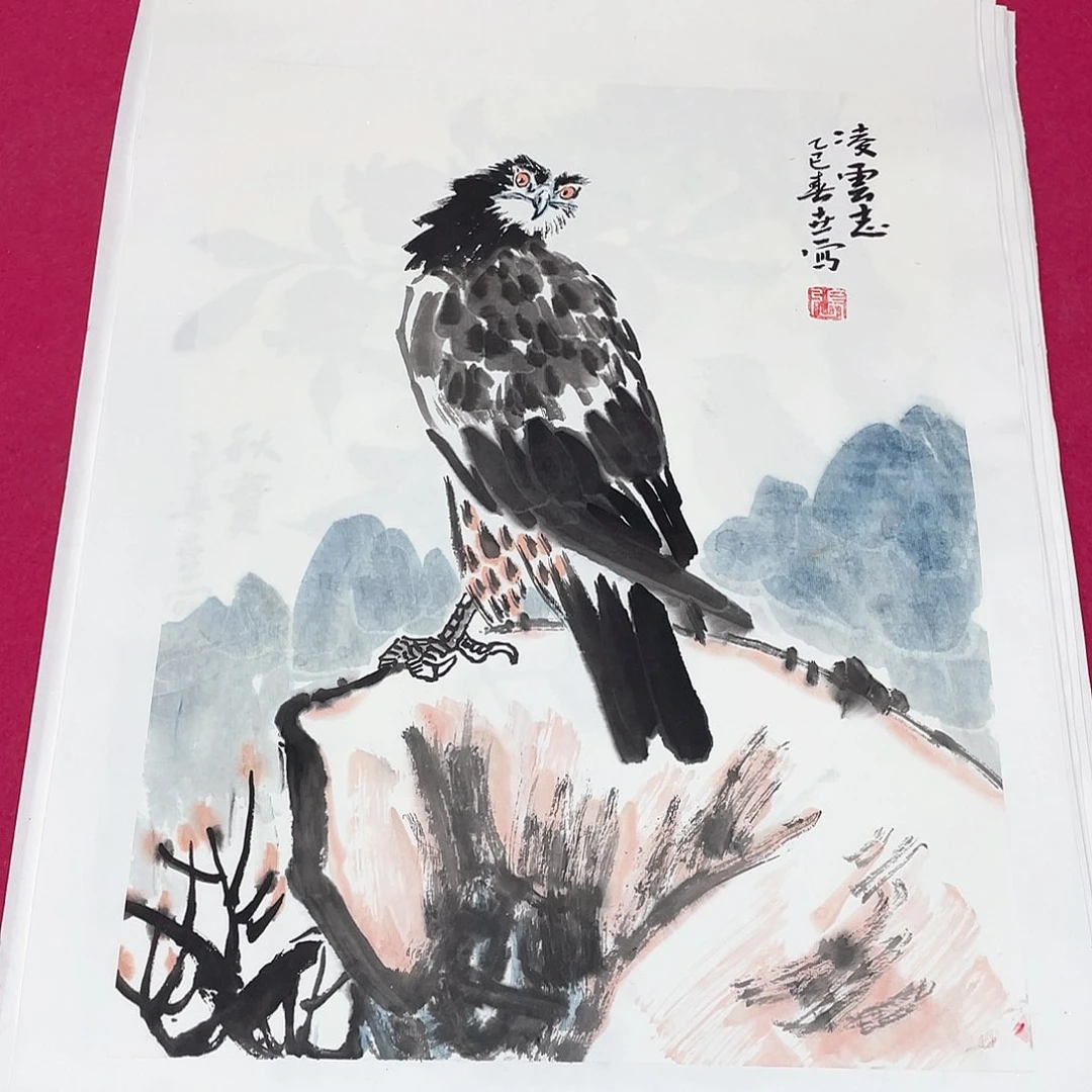 国画1.4平尺国画作品
