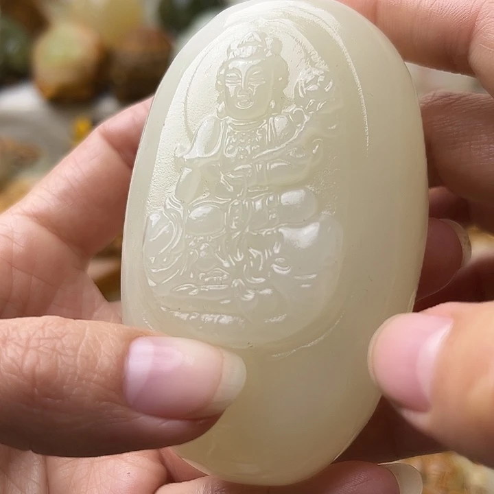 石材古青石不退换普贤
