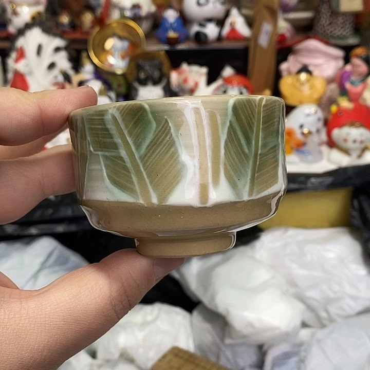 紫砂茶杯葵日本精品回流瓷器