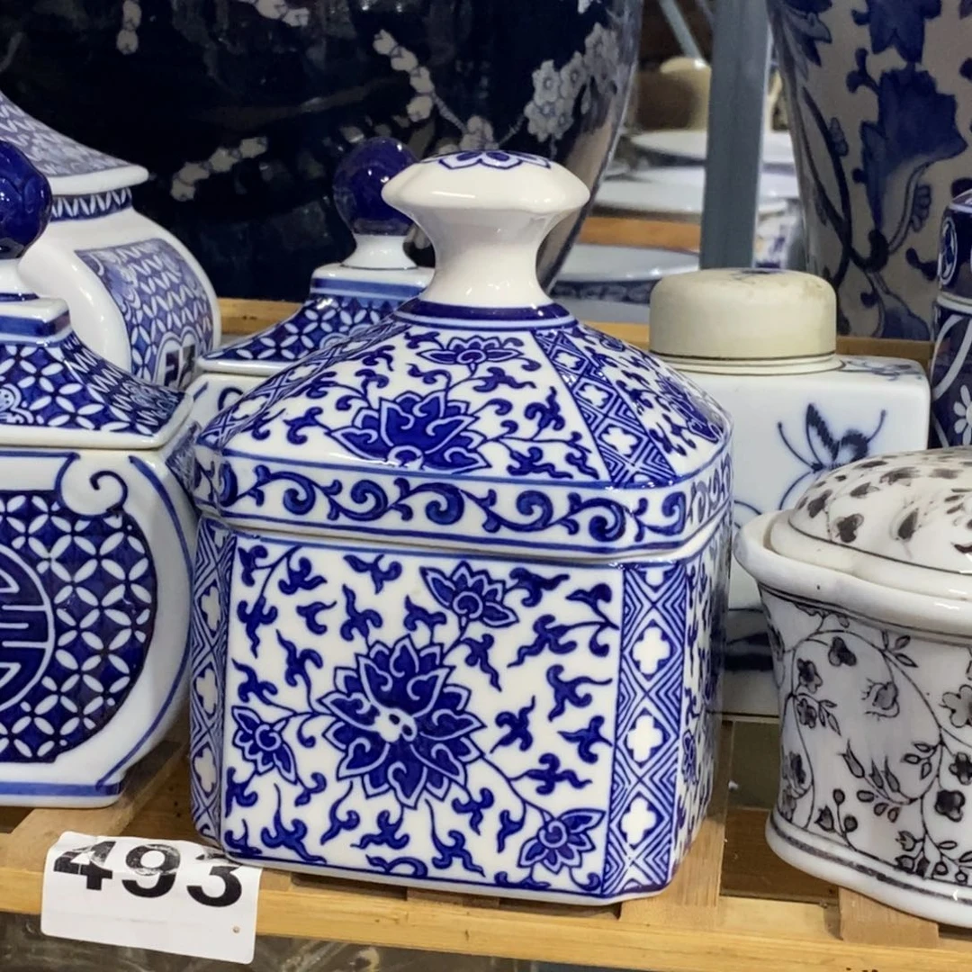 瓶茶叶罐花瓶摆件花瓶