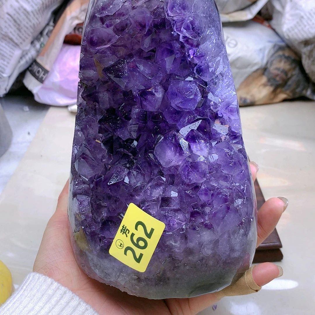 紫晶大型摆件（非配饰）未镶嵌