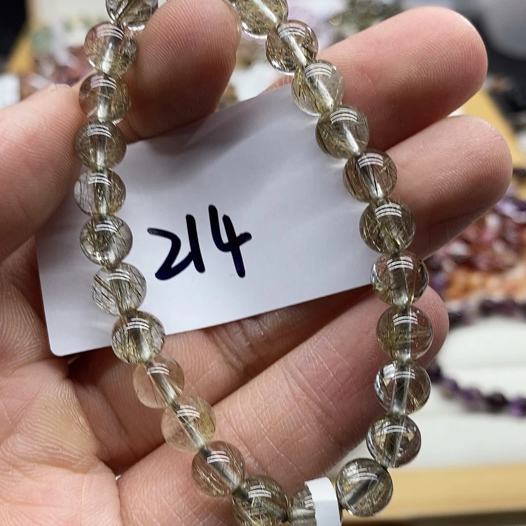 水晶手链未镶嵌天然