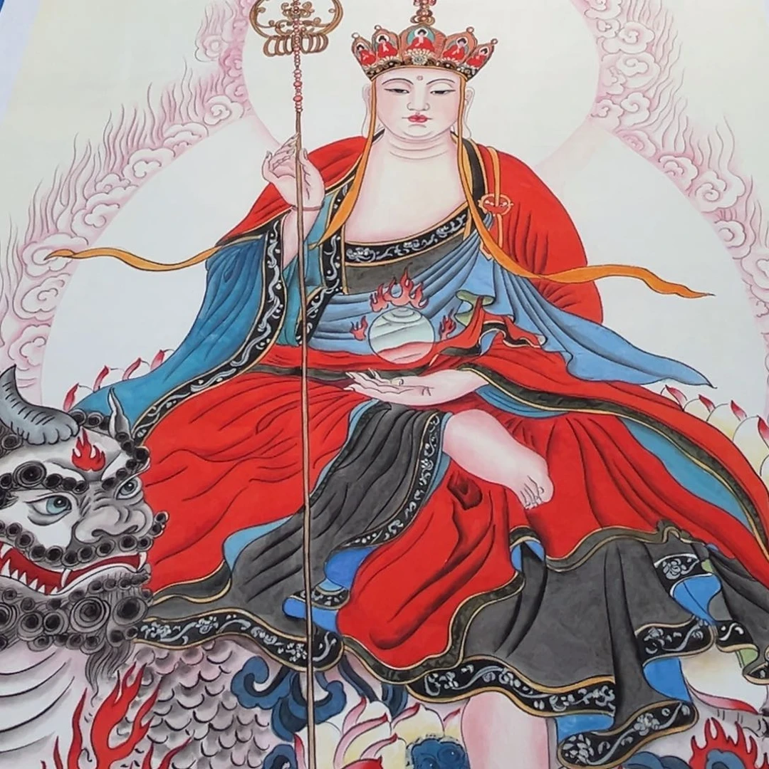 国画李老师地藏王菩萨