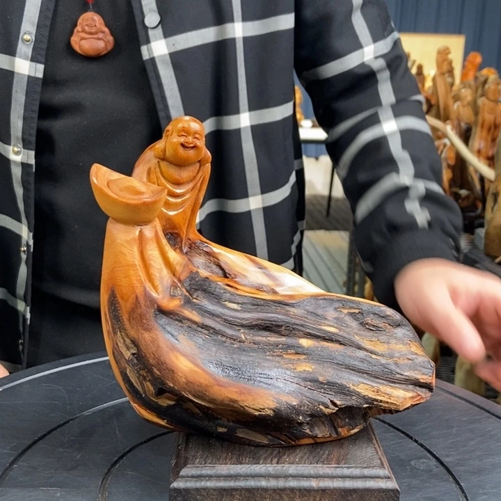 柏木（崖柏）随型摆件