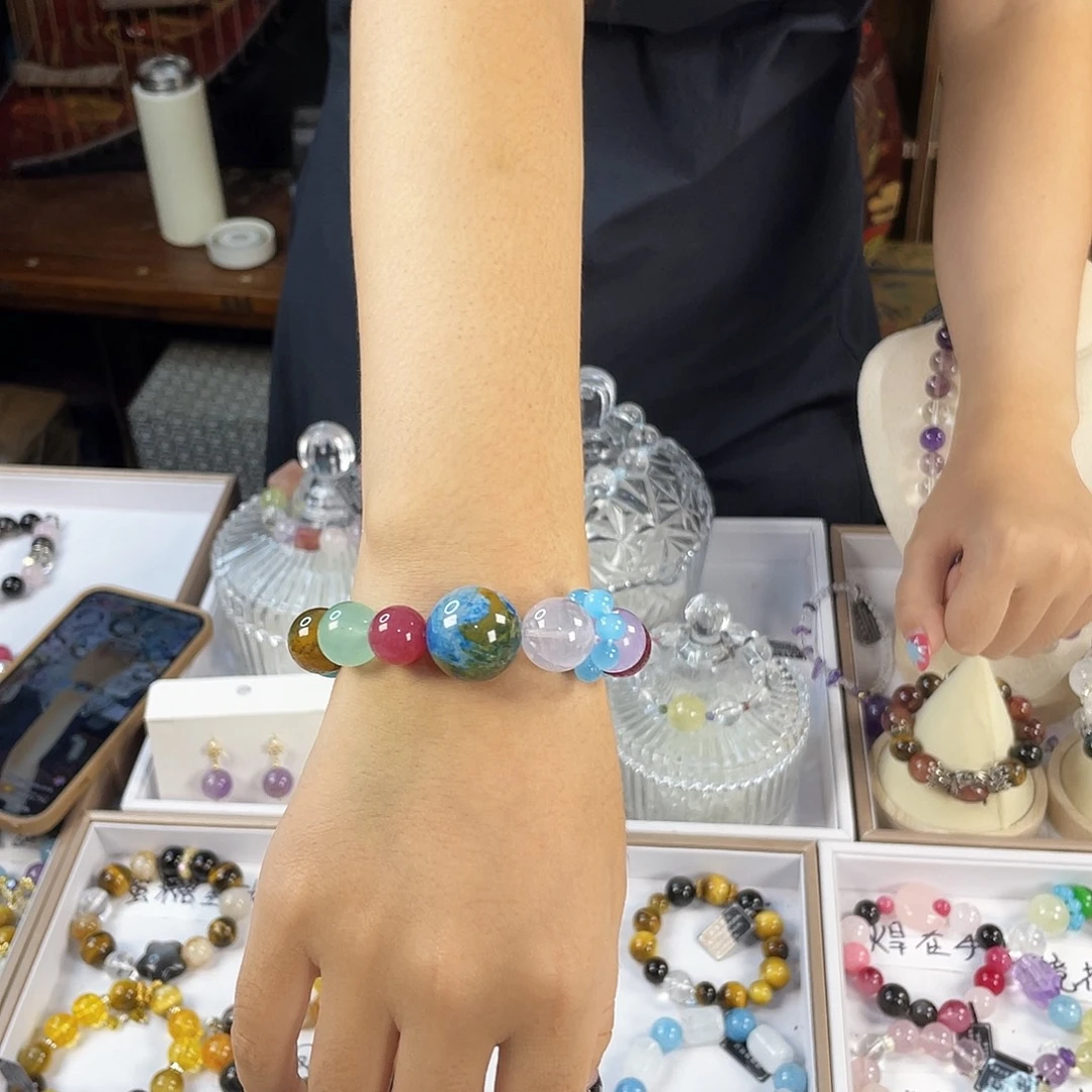 银S925镶嵌手链水晶
