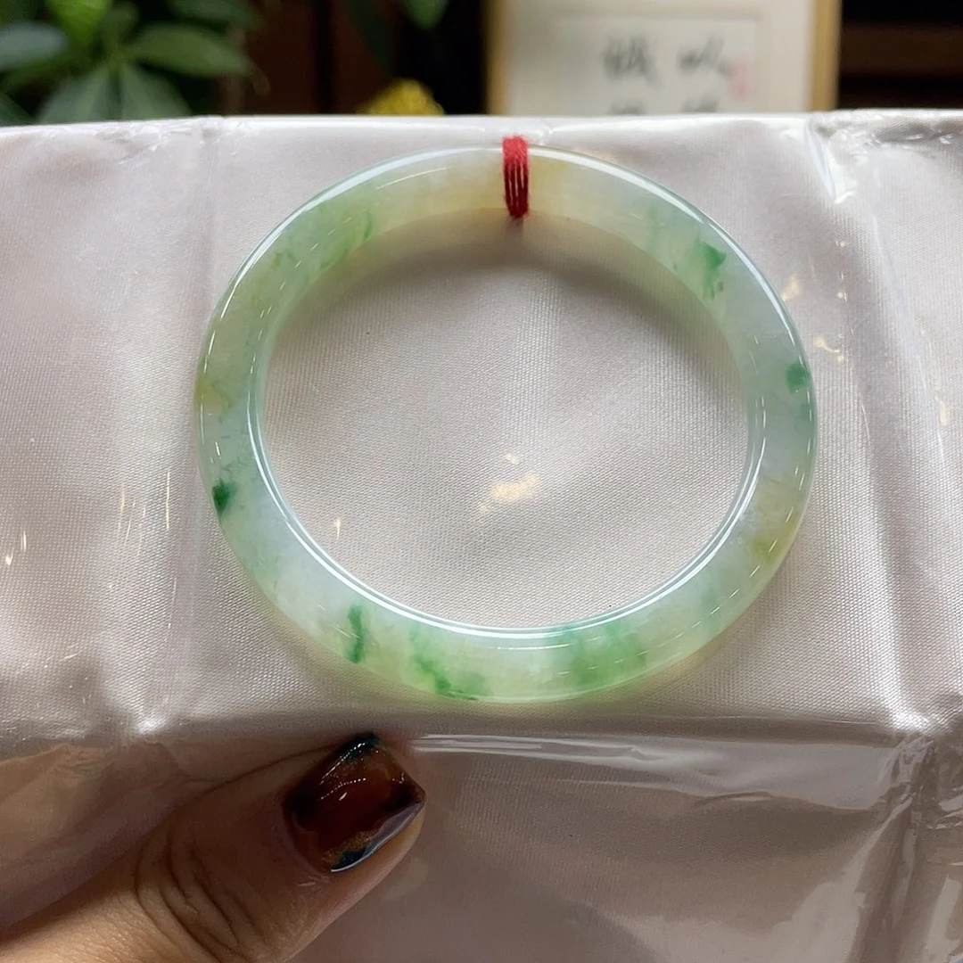 翡翠未镶嵌手镯5号
