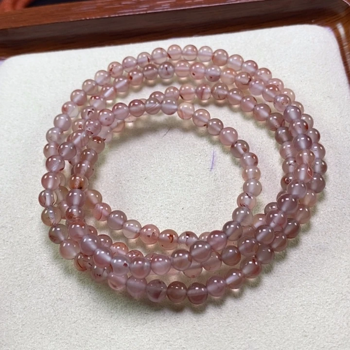 南红玛瑙未镶嵌手链5mm