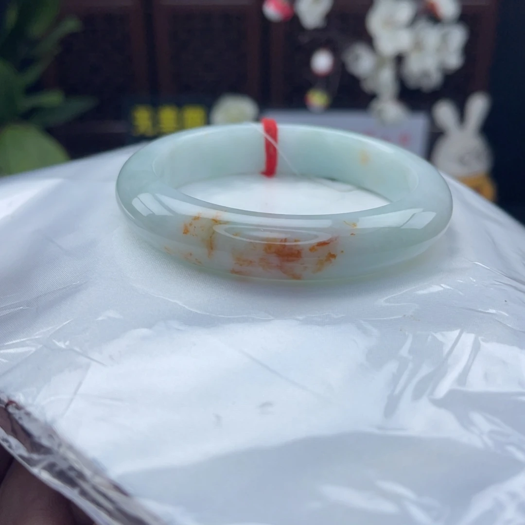 翡翠未镶嵌把件57-58正圈