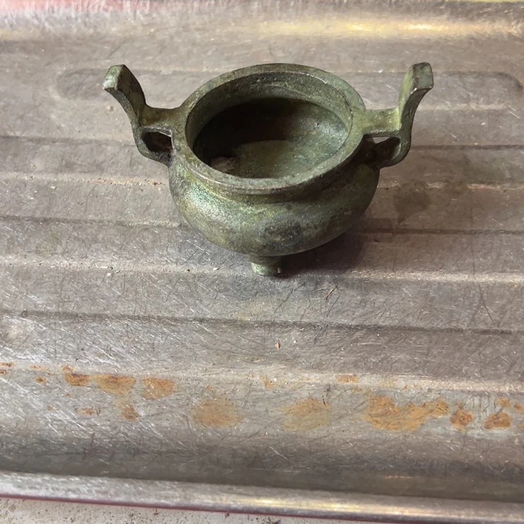 黄铜摆件，文房摆件