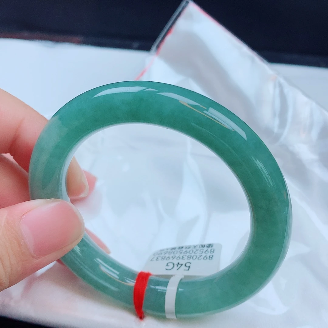 翡翠未镶嵌手镯天然缅甸翡翠A货手镯