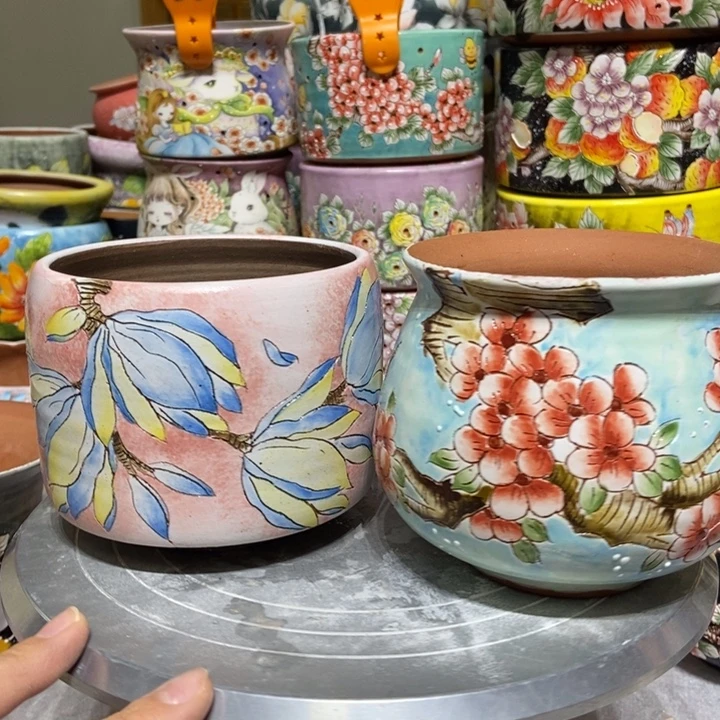 景德镇艺术手绘作品