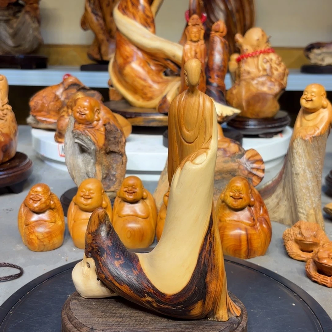 柏木太行崖柏无相佛