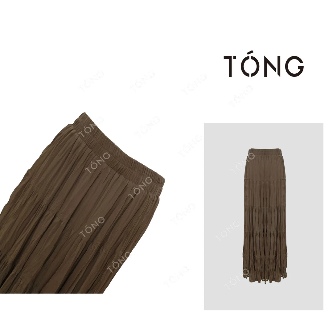 【挽秋】遮跨显瘦高级蛋糕裙 GQ012