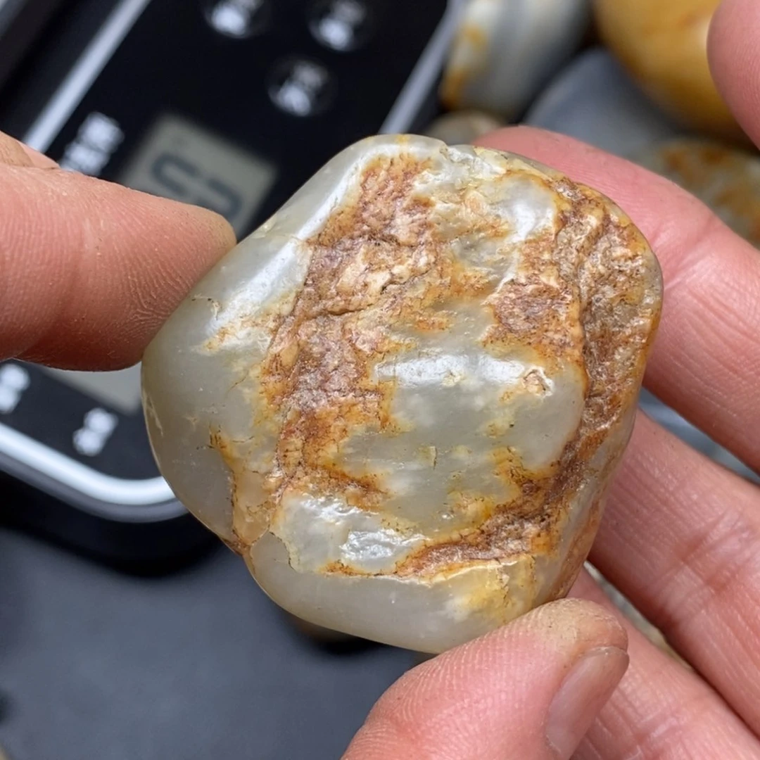 和田玉挂件银S925镀金镶嵌