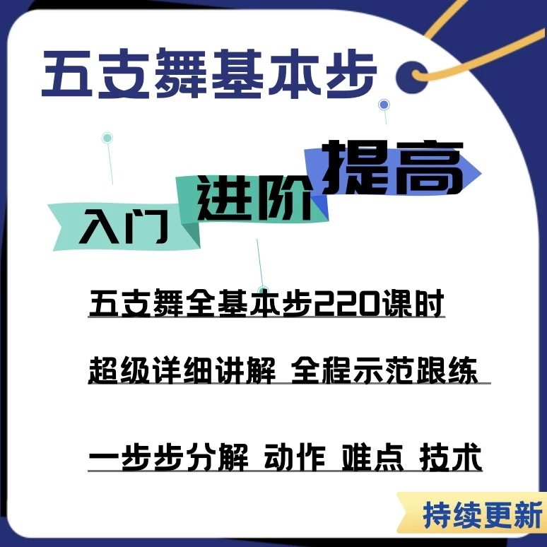 《拉丁五支舞基本步教学体系》恰恰伦巴牛仔桑巴斗牛