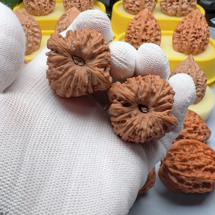 核桃福利凹底拉丝蚂蚁纹南疆石